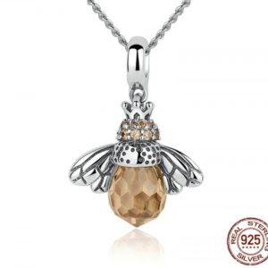 bumble bee necklace