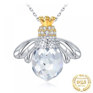 bumble bee necklace